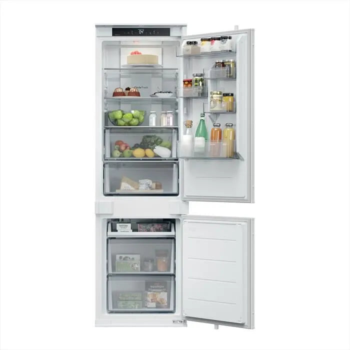 Candy frigorifero combinato, CNBQT3518E Classe E 251 lt, colore bianco