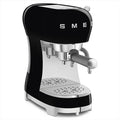 SMEG macchina da caffè, Espresso 50's Style - ECF02BLEU-finitura nera LUCIDO
