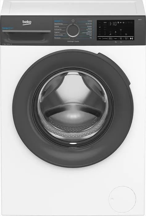 BEKO lavatrice, EnergySpin 7Kg classe di efficienza energetica A BMEUWSU4721A-finitura nera finitura bianca