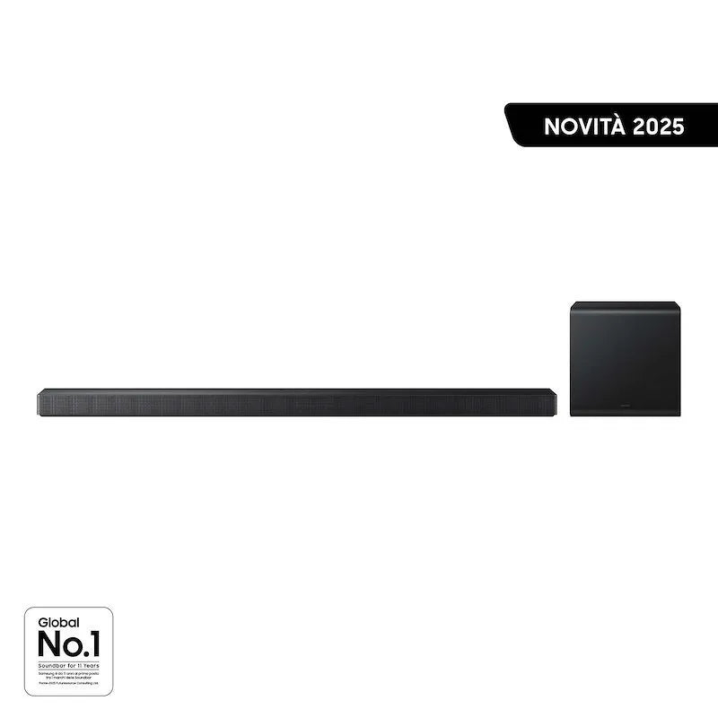 SAMSUNG modello Hw-qs700f/zf, zf finitura nera