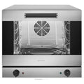 SMEG forno elettrico, ALFA 43 X / ALFA43X - per uso per uso professionale 4 teglie a installazione libera Inox Termoventilato 54,5 Litri