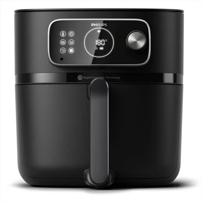 Philips, FRIGGITRICE AIRFRYER SERIE 7000 DA 8.3L HD9876/90, colore nero