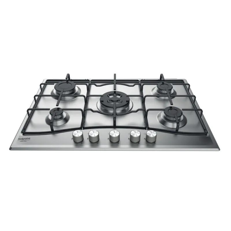 Hotpoint piano cottura a gas, PCN 752 T/IX/HA / modello PCN752TIXHA - da 75 cm 5 Fuochi Inox