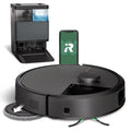 robot aspirapolvere, Roomba Plus 505 Combo + Autowash finitura nera, IROBOT