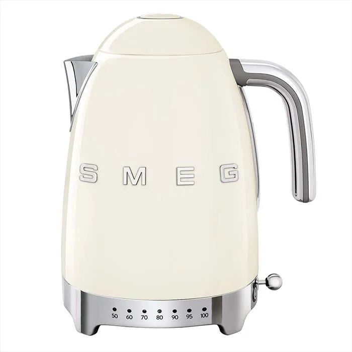 Smeg bollitore elettrico, a più Temperature 50's Style &ndash; KLF04CREU, colore panna