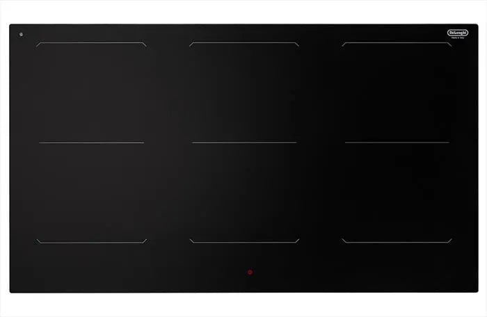 De Longhi piano cottura a induzione, SLI 906 90 cm, colore nero