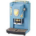 Faber, linea Pro Deluxe SSC Napoli Macchina Caffè Cialde Blu con Pressacialda Ottone