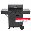 Char-Broil barbecue, BBQ ESSENTIAL 3G GAS 3F+1, colore nero