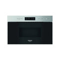 Hotpoint forno a microonde, HAM K11O X per installazione a incasso 22L finitura nera Inox