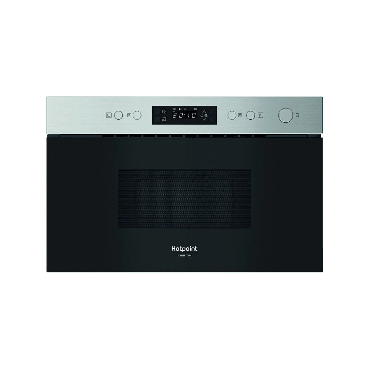 Hotpoint forno a microonde, HAM K11O X per installazione a incasso 22L finitura nera Inox