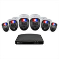 SWANN, KIT NVR 1TB 8CH + 6 CAM FULL HD, colore bianco