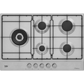 Beko, linea modello HIAL75224SXE - Piano a Gas con PractiClean 4 Bruciatori 1 Wok laterale