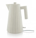 bollitore elettrico, Alessi elettrico Plissu00e9 MDL06 W 1,7L finitura bianca