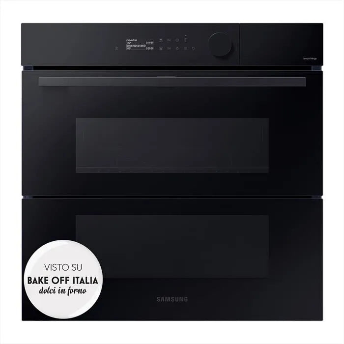 SAMSUNG forno, incasso elettrico NV7B5760WBK/U5 classe di efficienza energetica A+-VETRO finitura nera