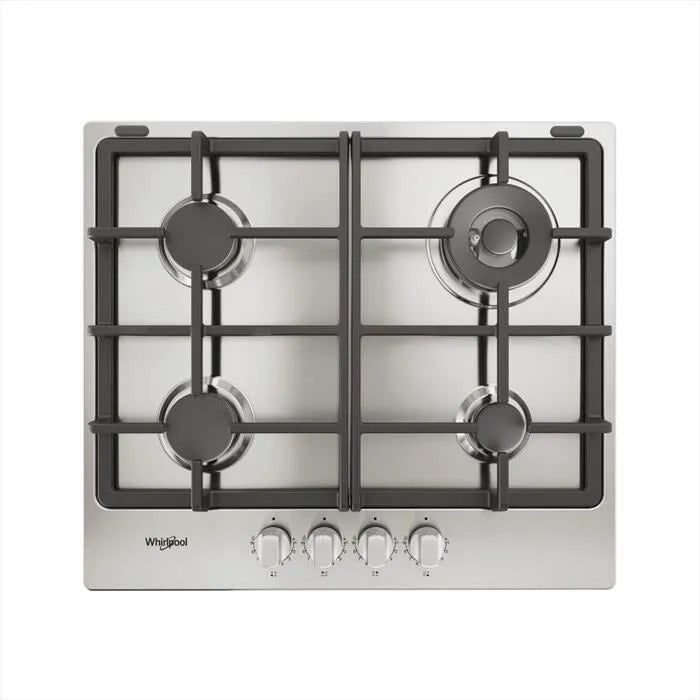 Whirlpool piano cottura a gas Elements TGML 661 IX/R, 58 cm inox