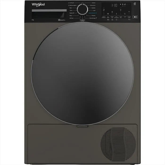 Whirlpool asciugatrice, C WD 96M GBS IT 9Kg classe A, colore grigio