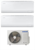 Samsung, Kit DUAL LUZON S2 9000+12000 BTU, colore bianco