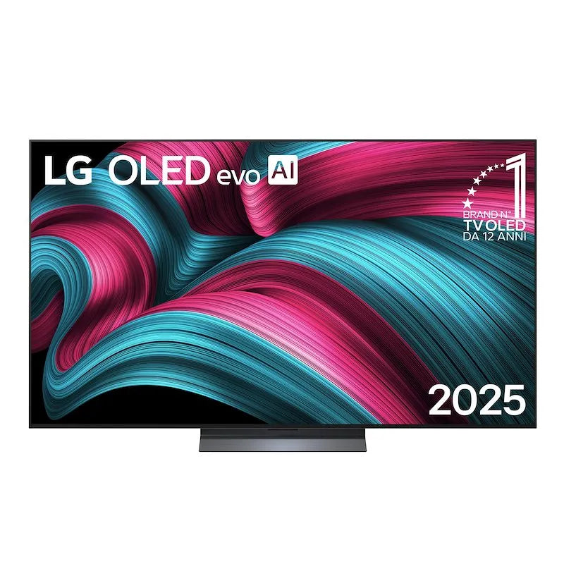 LG modello Oled65c55la, Smart TV Oled 65' Charcoal finitura nera