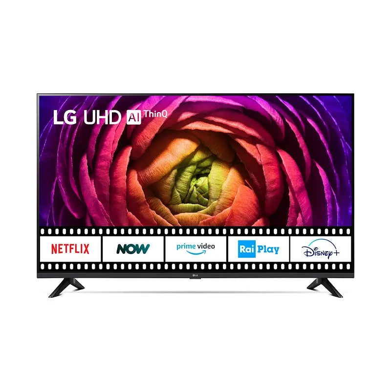 LG modello 50ur73006la.apiq, Tv finitura nera