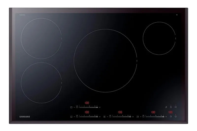 SAMSUNG piano cottura a induzione, Nz84f7nb6ab/et finitura nera