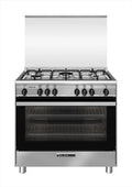 GLEM GAS modello SA965VI, Cucina classe di efficienza energetica A-Inox