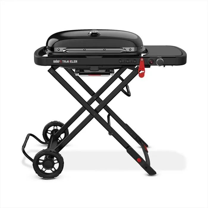 WEBER, TRAVELER COMPACT, BBQ A GAS, colore nero