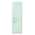SMEG frigorifero combinato, FAB32RPG5 - con apertura a destra installazione libera verde pastello 60 cm design rétro anni Cinquanta