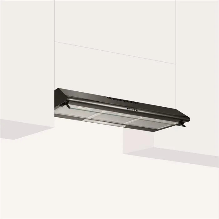 Glem Gas, Cappa integrata a scomparsa GHC931BK, colore nero