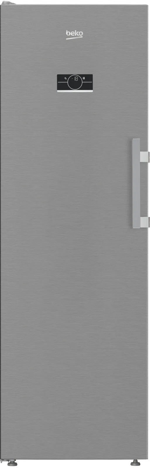 Beko congelatore, B5RMFNE314X Verticale 286L No-Frost classe di efficienza energetica E acciaio inossidabile