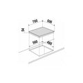 Siemens piano cottura a induzione, EX775LEC1E - da 70 cm finitura nera 4 zone