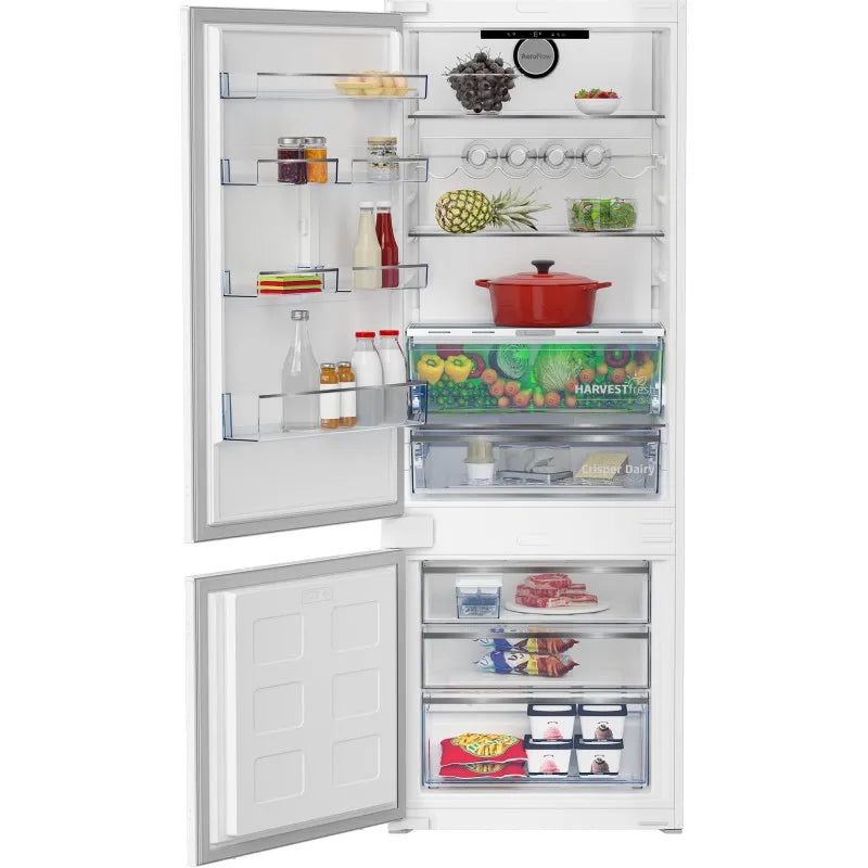 Beko frigorifero, BCNE400E40SN LH / BCNE400E40SNLH - per installazione a incasso Combinato Apertura a Sinistra Total No-Frost 70cm