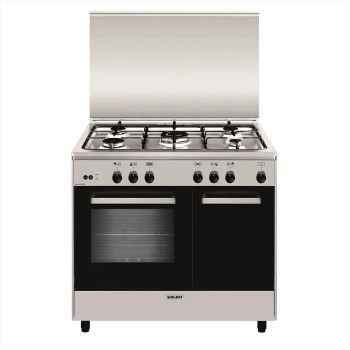 GLEM GAS modello AR965GI, Cucina a gas classe di efficienza energetica A-Inox