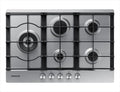 SAMSUNG piano cottura a gas, modello NA75J3030AS 5 fuochi 75cm-Acciaio