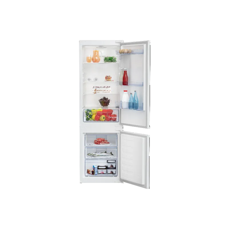 Beko frigorifero, BCSA285K4SFN - per installazione a incasso Combinato Statico Ventilato h 177.5cm