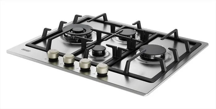 DE LONGHI piano cottura a gas, modello YLG 60 RFX 60 cm-Inox