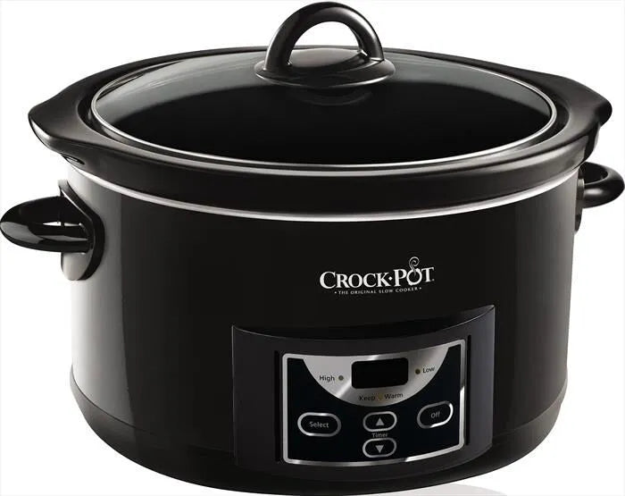 Crock Pot, SlowCooker 4,7 LT, colore nero