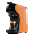macchina da caffè, ES6517-finitura nera ARANCIO, DCG ELTRONIC
