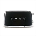 Smeg tostapane, 50's Style 2x4 fette &ndash; TSF02BLEU, colore nero