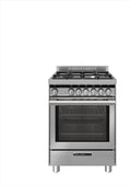 GLEM GAS modello ST664MI, Cucina a gas classe di efficienza energetica A+-Inox