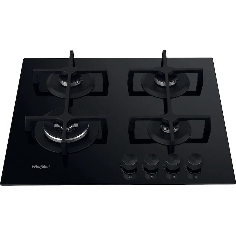 WHIRLPOOL piano cottura a gas, Goa 6423/nb1 finitura nera