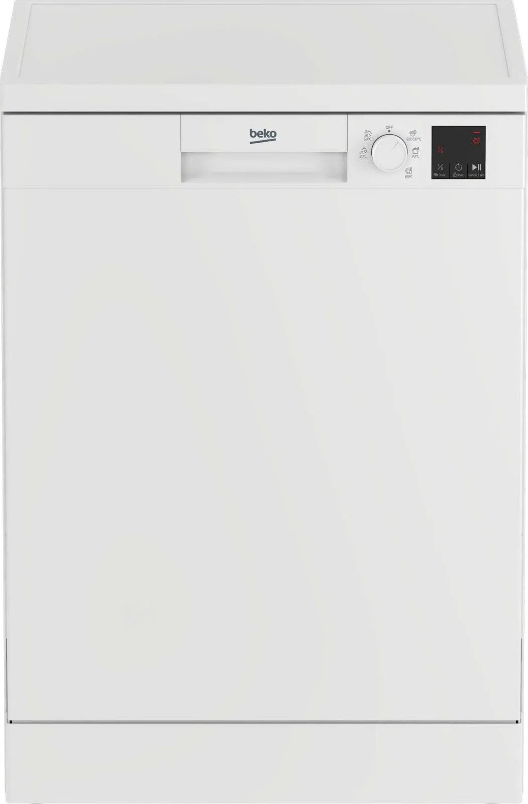 Beko lavastoviglie, DVN05320W installazione libera 13 Coperti classe di efficienza energetica E finitura bianca