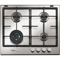 WHIRLPOOL piano cottura a gas, IXELIUM GMR 6422/IXL modello 59cm-Stainless steel