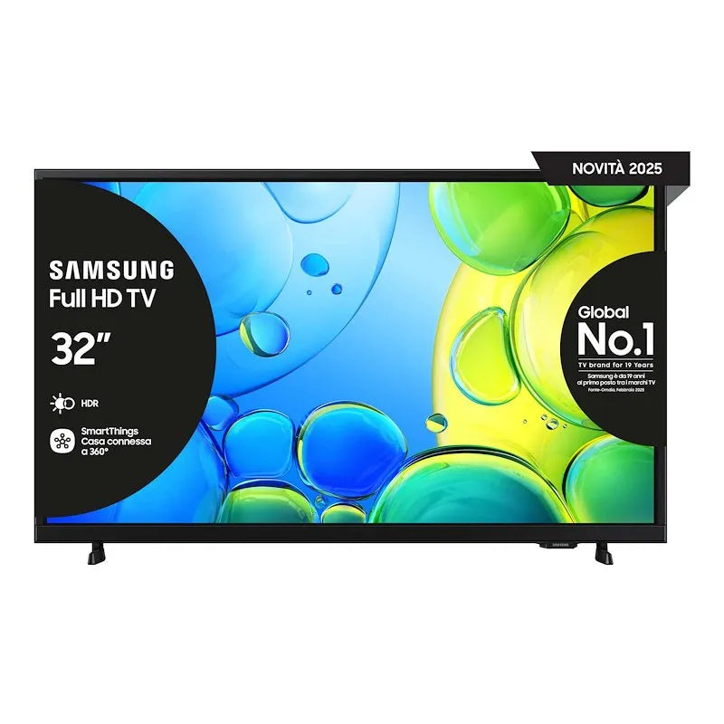 SAMSUNG televisore LED, 32' Ue32f6000fuxzt finitura nera