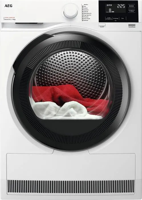AEG asciugatrice, TR7HG8C 8Kg Classe C, colore bianco