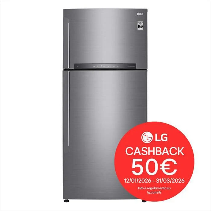 LG frigorifero, 2 porte GTB744PZHED classe di efficienza energetica E 506L-Platino