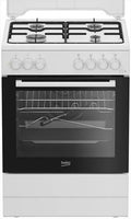 Beko, Cucina a gas FBST62110DW Classe A, colore bianco