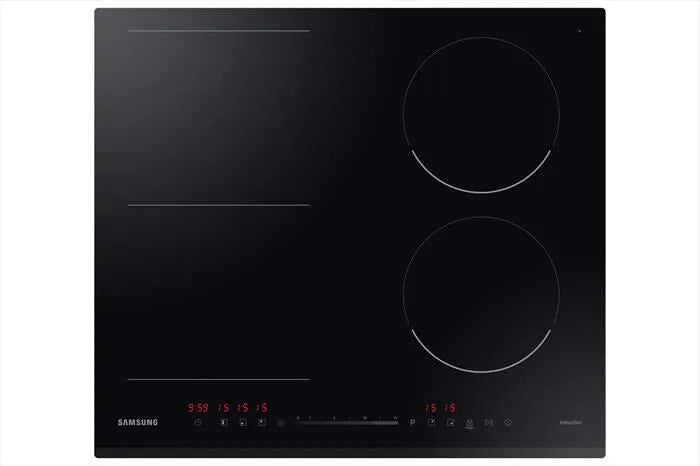 SAMSUNG piano cottura a induzione, NZ64R3747BK/UR 56 cm-VETROCERAMICA finitura nera