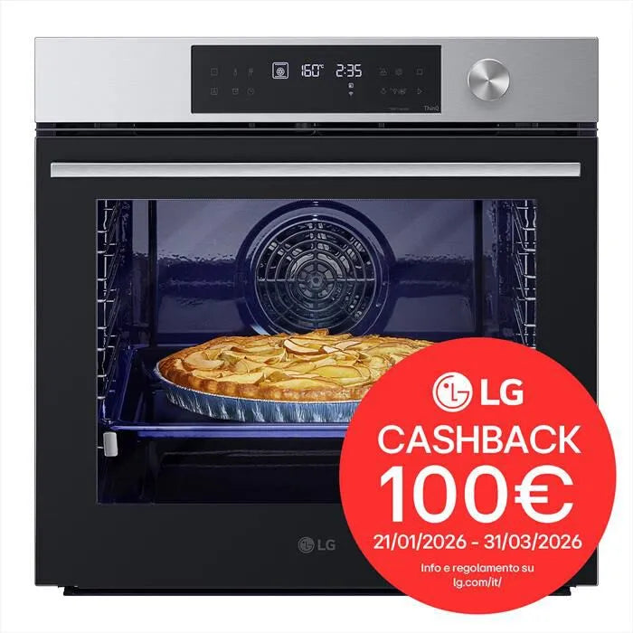 LG forno, incasso elettrico INSTAVIEW modello WSED7612S A+-Inox