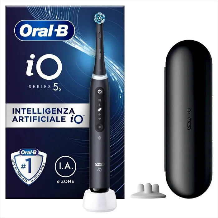 Oral-B, Spazzolino elettrico IO5 S, colore nero