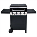 Char-Broil barbecue, BBQ CONVECTIVE 410B GAS 4 FUOCHI, colore nero